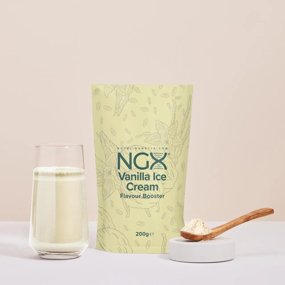 NGX Vanilla Ice Cream Flavour Boost - 40 Servings