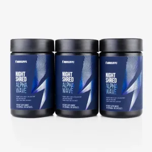 Night Shred™ Alpha Wave 3-Month Supply