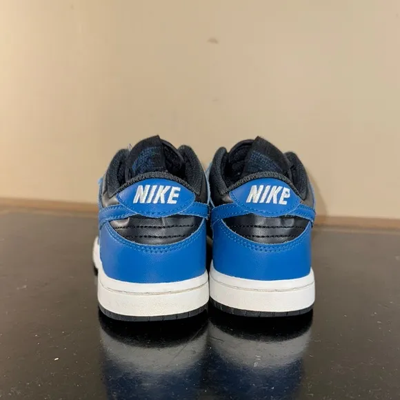 Nike Dunk Low Industrial Blue Black DH9756-104 Preschool Little Boys Size 13C