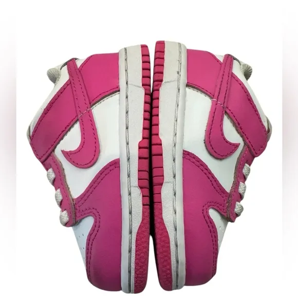 Nike Dunk Low Laser Fuchsia PinkBarbie Toddler Sneakers 6C