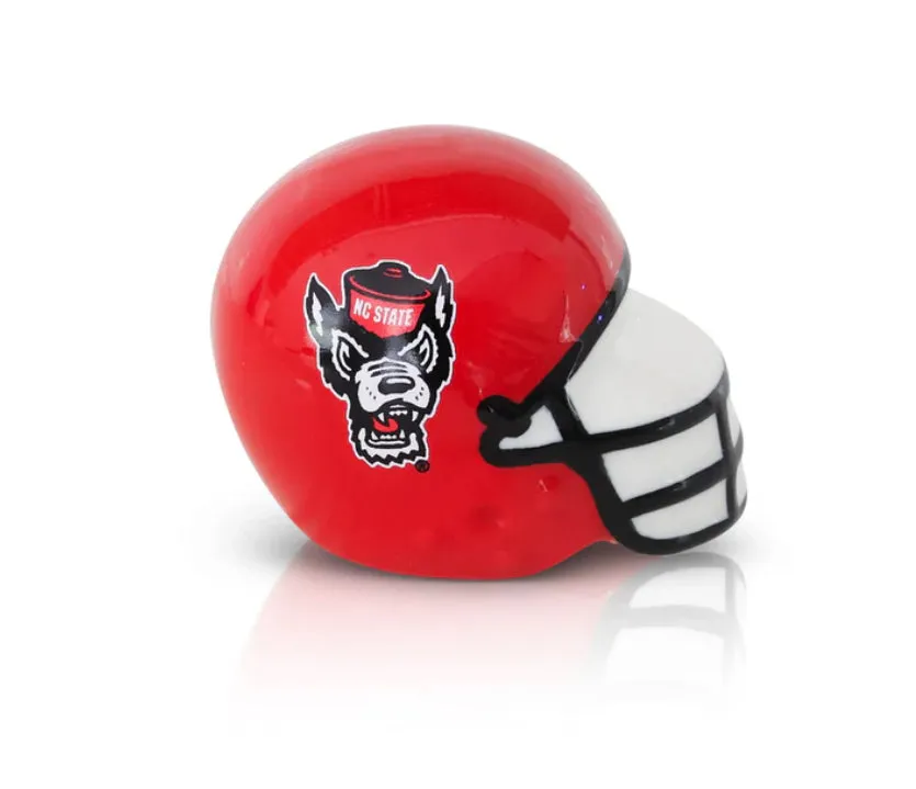 Nora Fleming North Carolina State Helmet Mini
