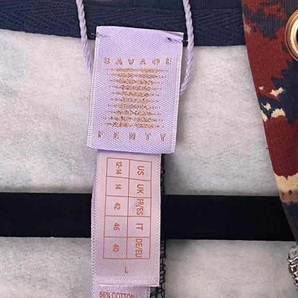 NWT SAVAGE FENTY Forever Savage Hooded Onesie Size Large Red Cognac Cabin Cutie