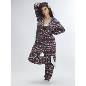 NWT SAVAGE FENTY Forever Savage Hooded Onesie Size Large Red Cognac Cabin Cutie