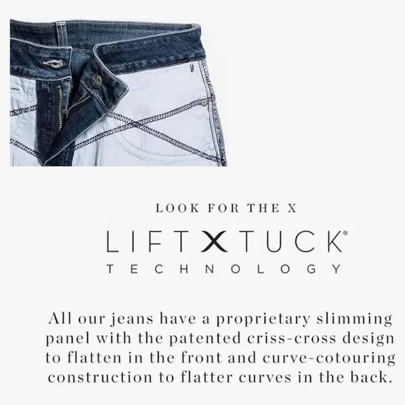 NYDJ NWT Modern Boot Cut Lift Tuck Technology Jeans Size 14