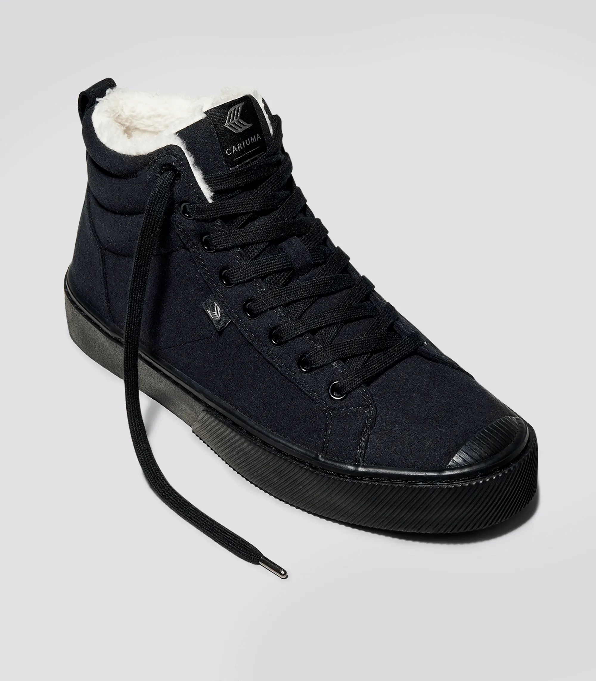 OCA Therma High All Black Suede Boot Men