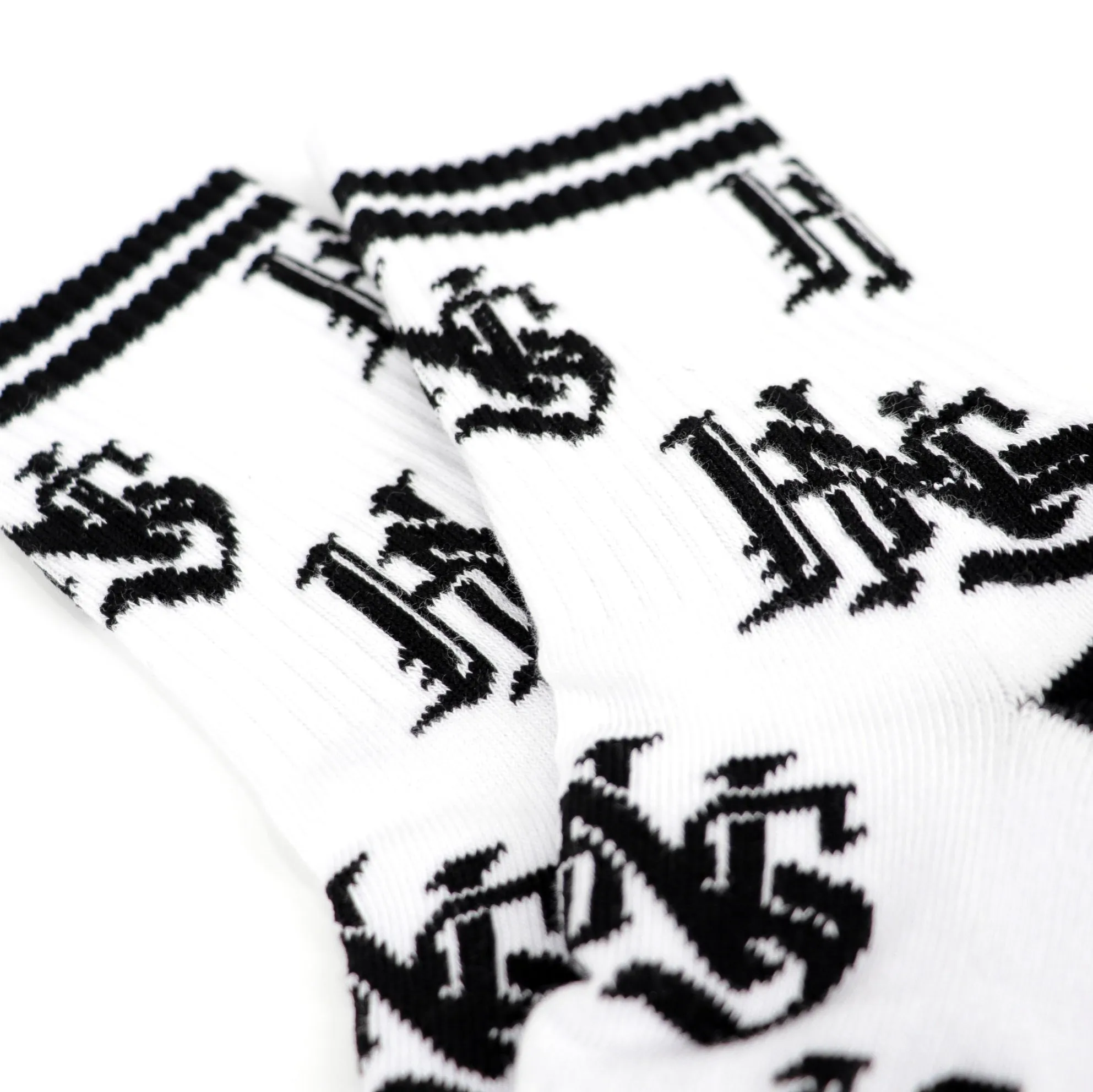 Old English Crew Socks (size 9-11)