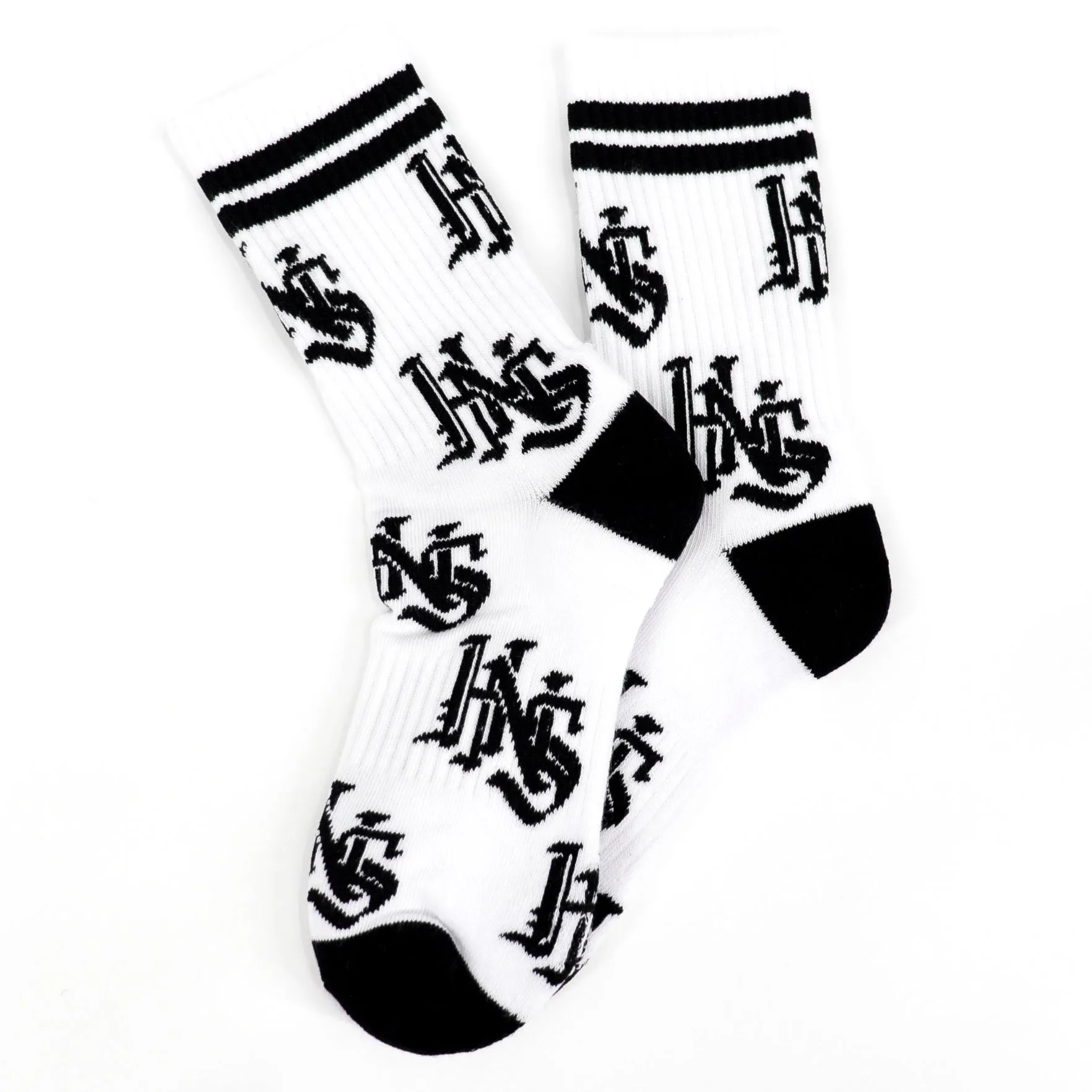 Old English Crew Socks (size 9-11)