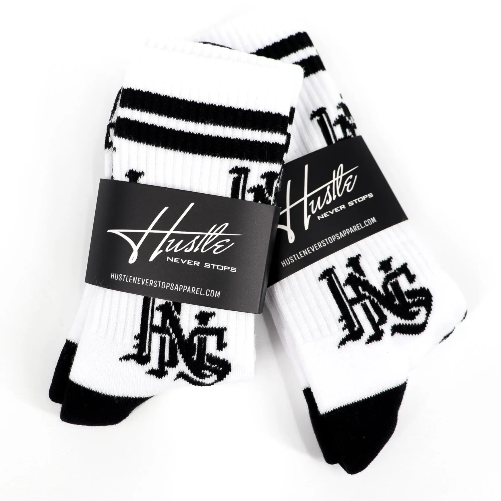 Old English Crew Socks (size 9-11)