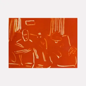 Orange Living Room V