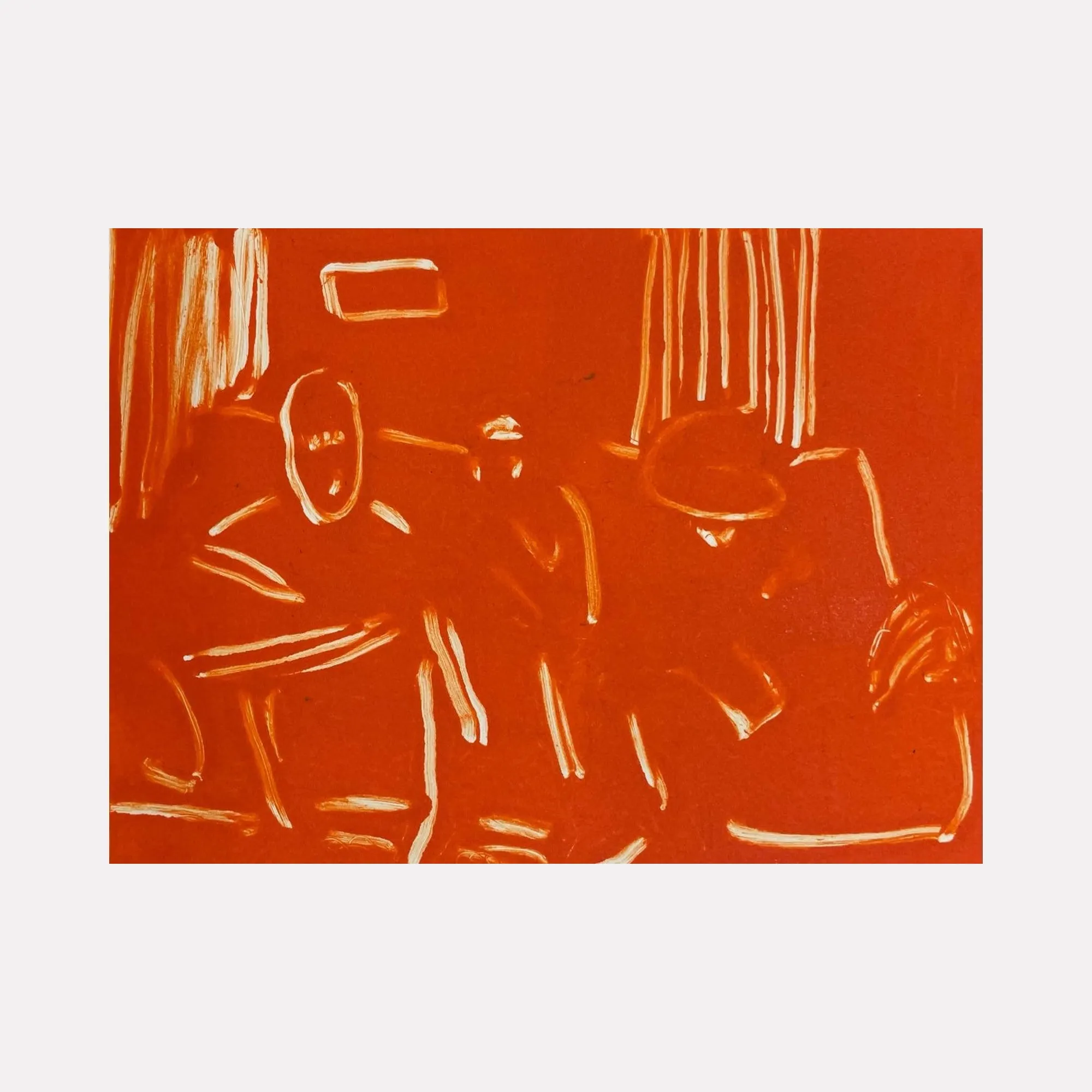 Orange Living Room V