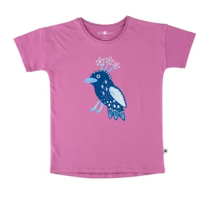 Organic Comfy Tshirt - Fuchsia