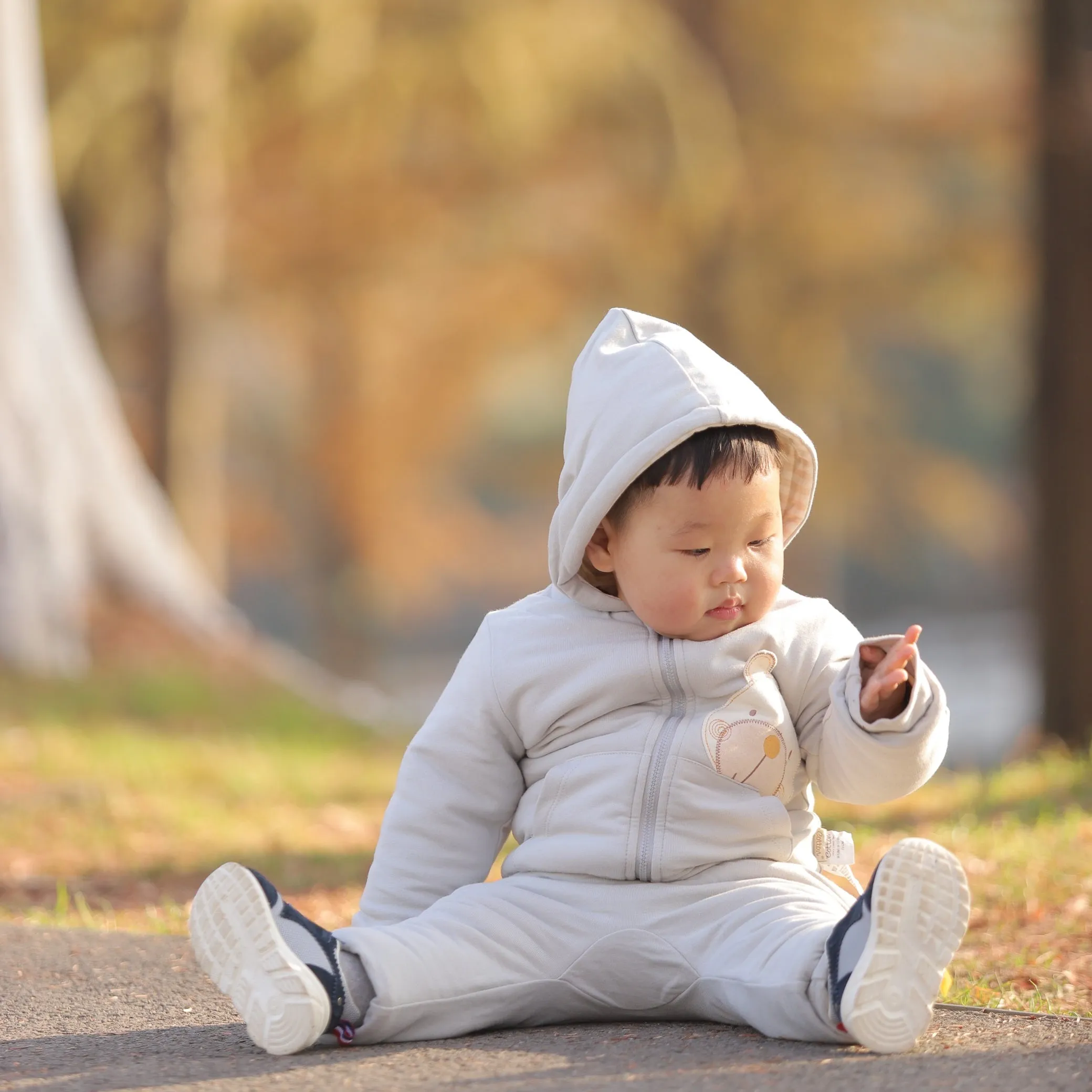 Organic Infant Snowsuit: 2-Pieces Boy Winter Clothes
