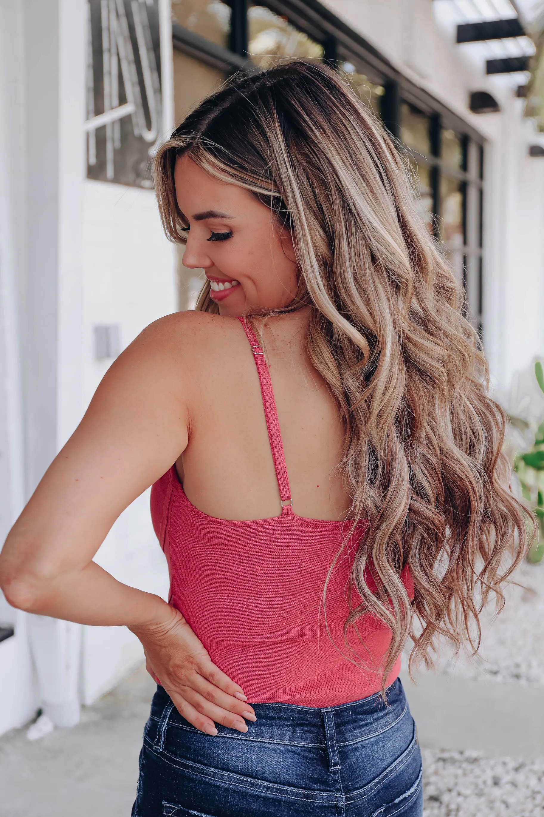 Our Little Secret Bodysuit - Terra Cotta