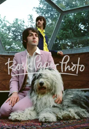 Paul McCartney & Ringo Starr by Tom Murray, Martha My Dear