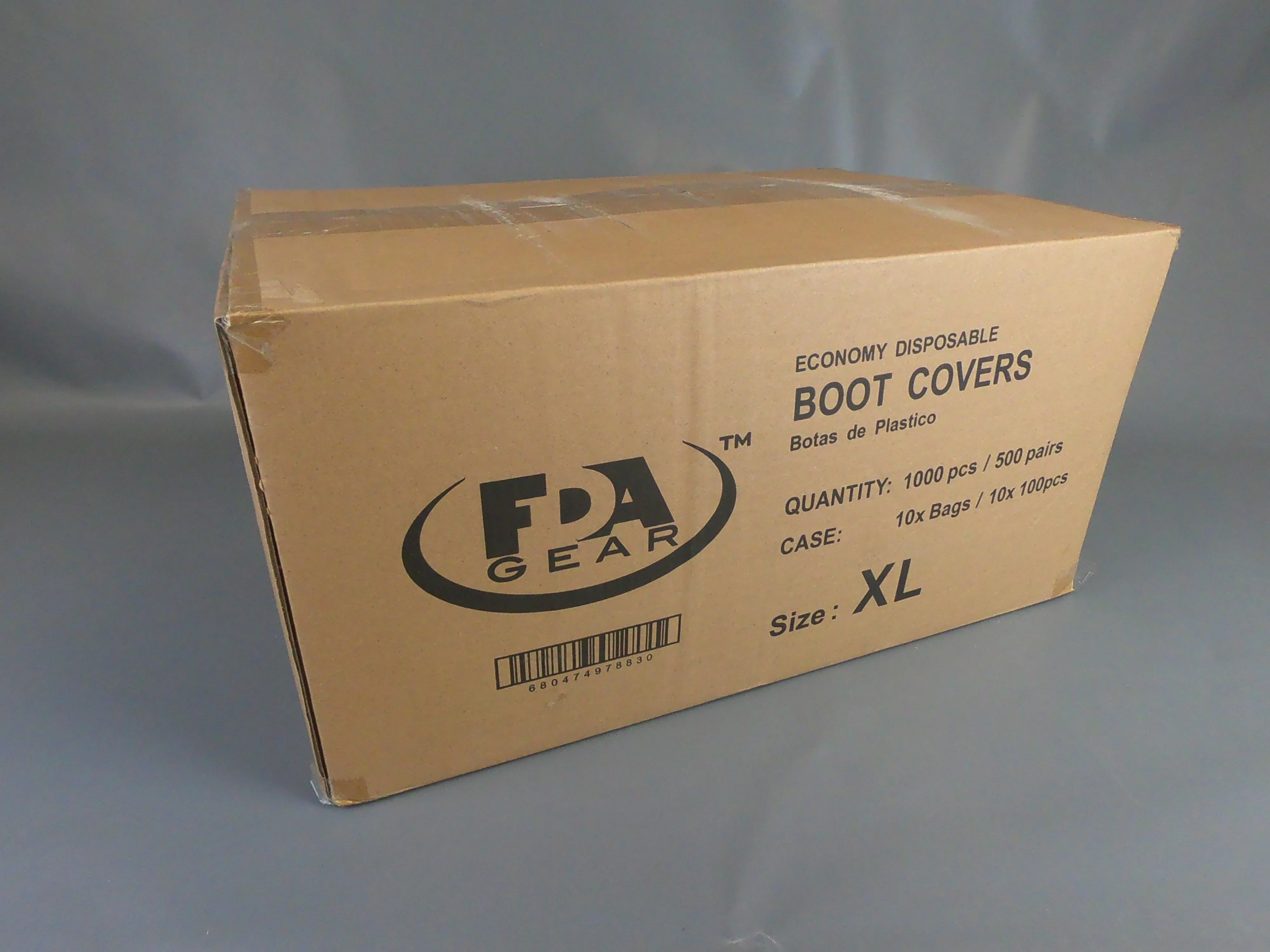 PE Boot Cover  XL / Clear