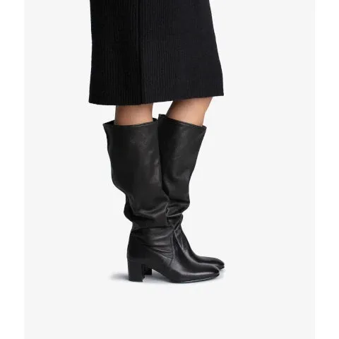 Pedro Garcia Xantia Tall Black Leather Boot