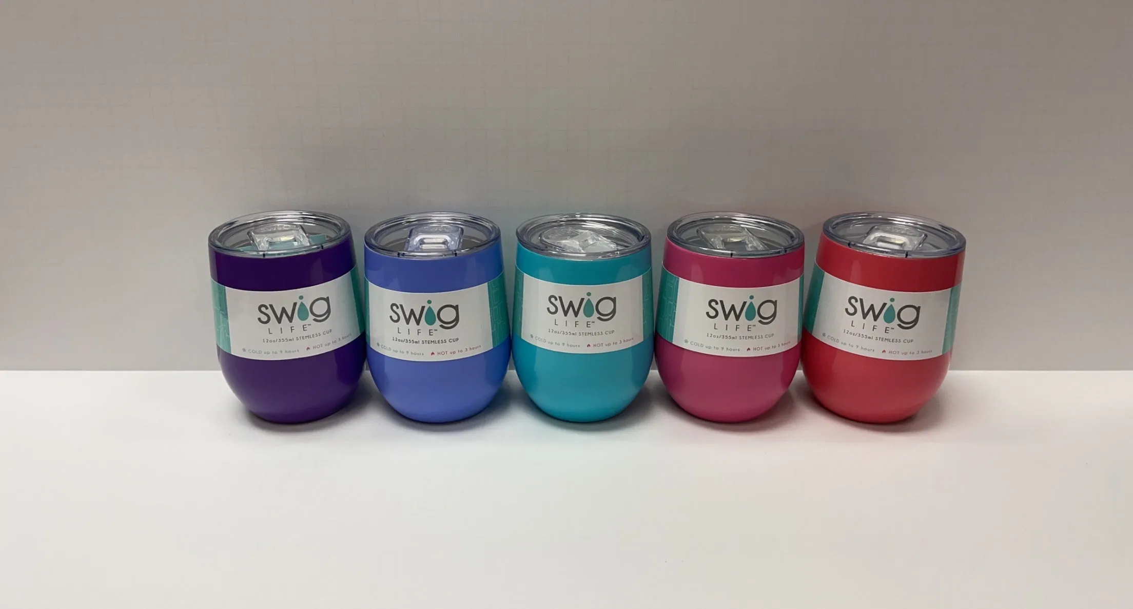 Pink Stemless Cup