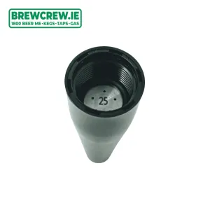 Plastic Stout Nozzle - 25 thou creamer disc and platform included