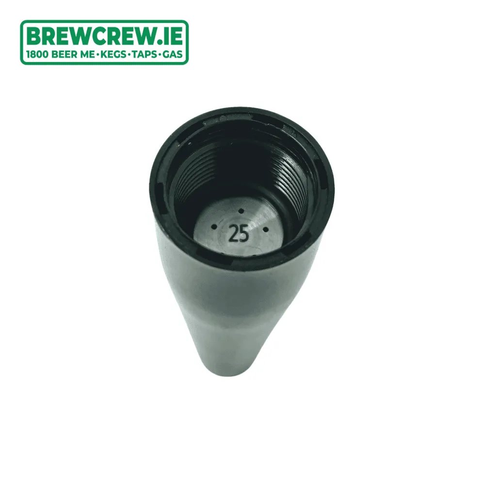 Plastic Stout Nozzle - 25 thou creamer disc and platform included
