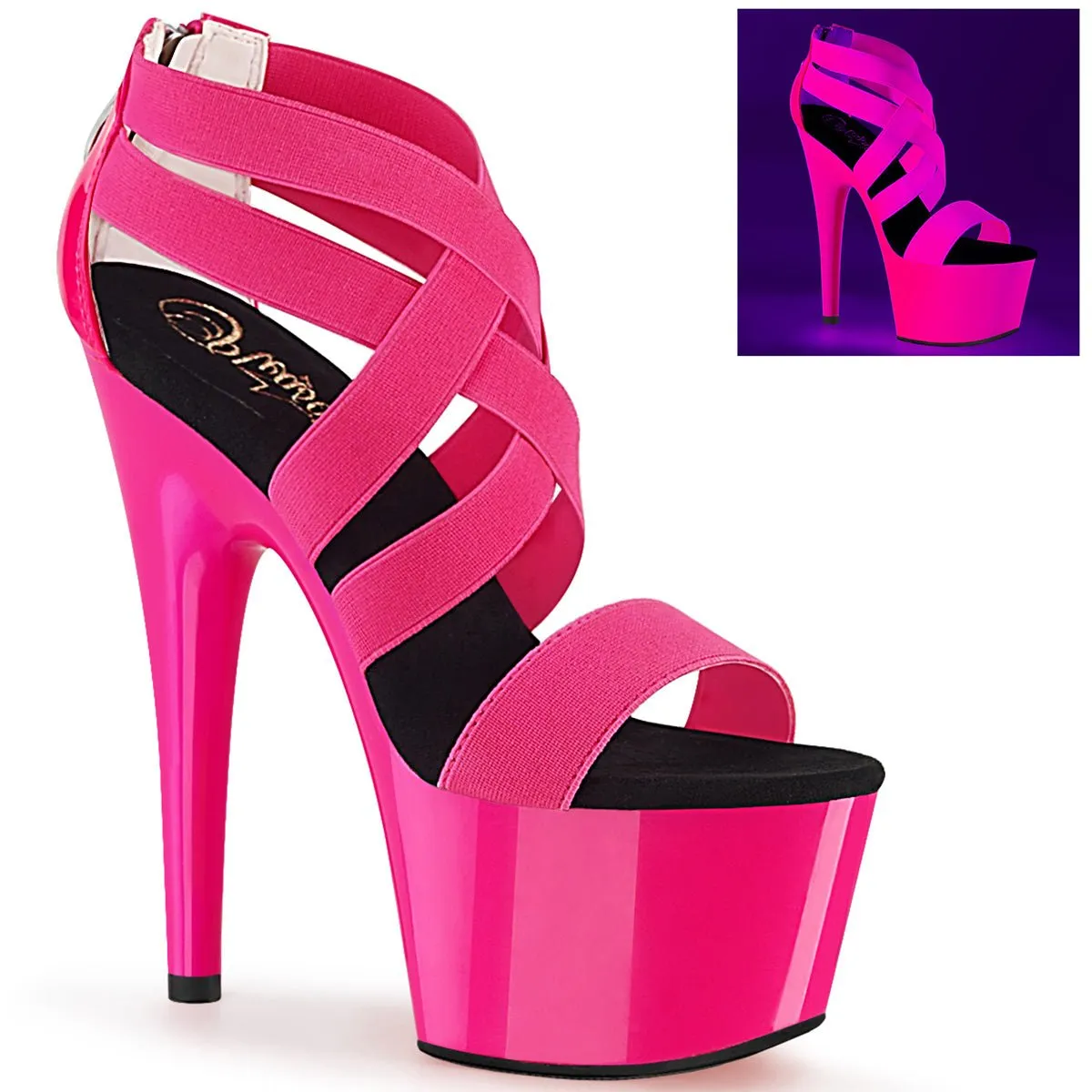 Pleaser Adore 769UV Neon Pink