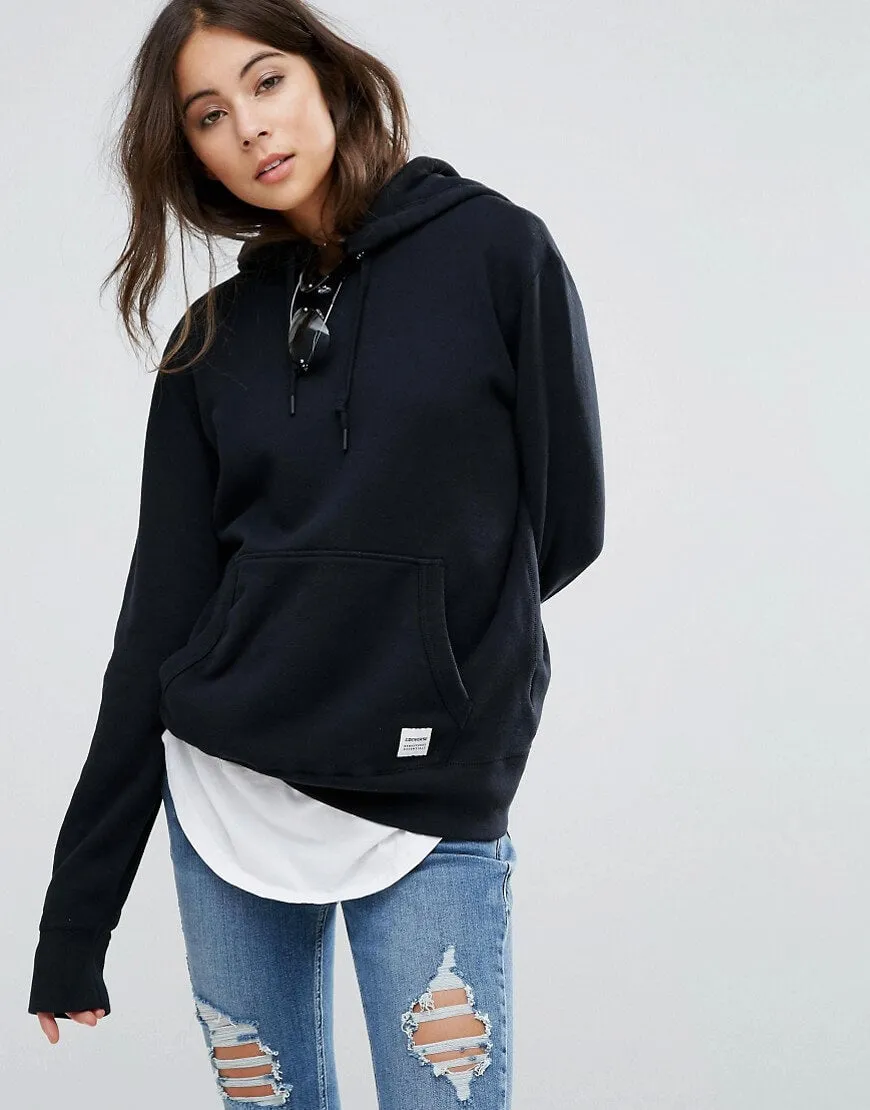 Premium Essentials Hoodie In Black