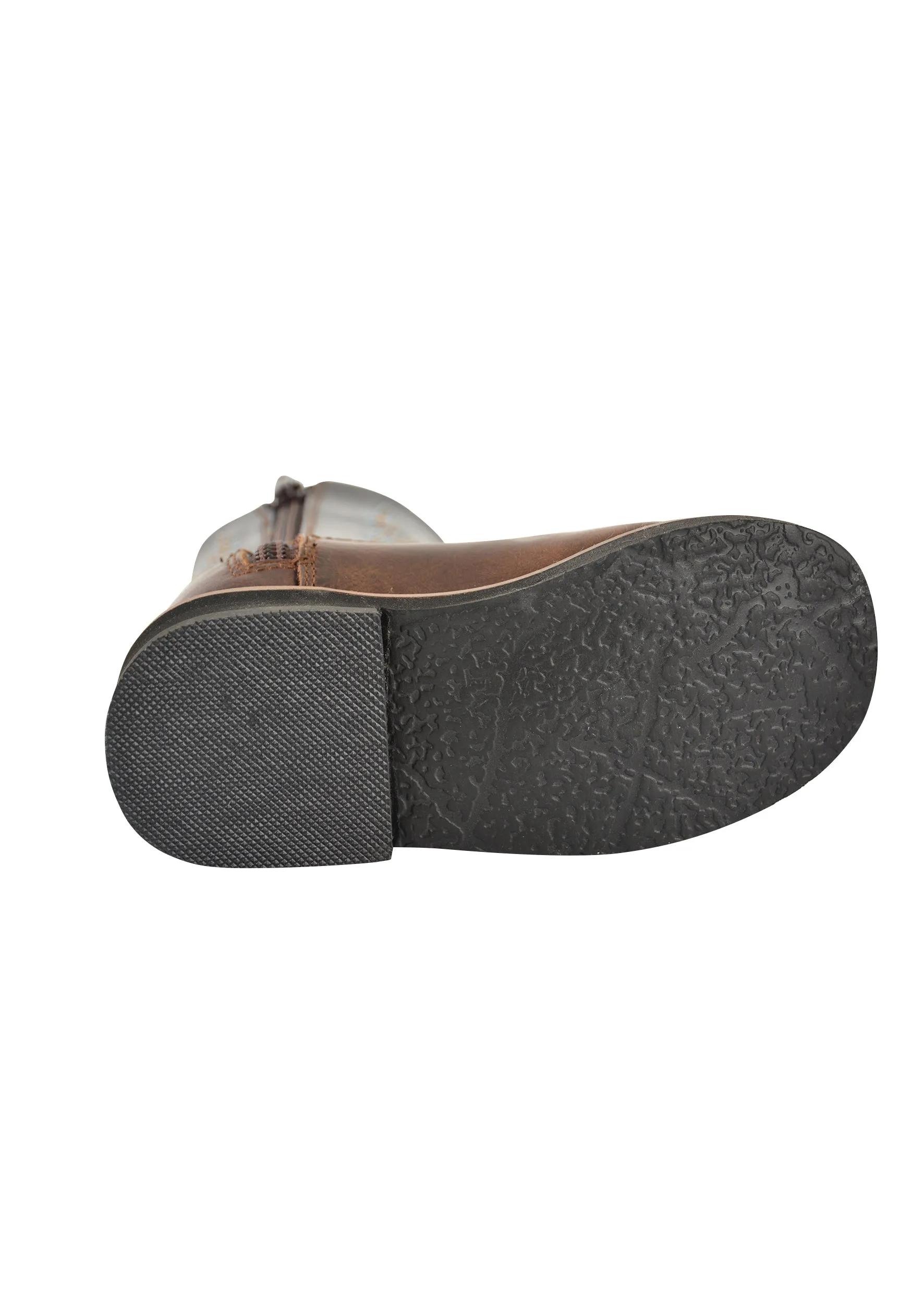 Pure Western Nash Toddler Boot - Dark Brown/Navy