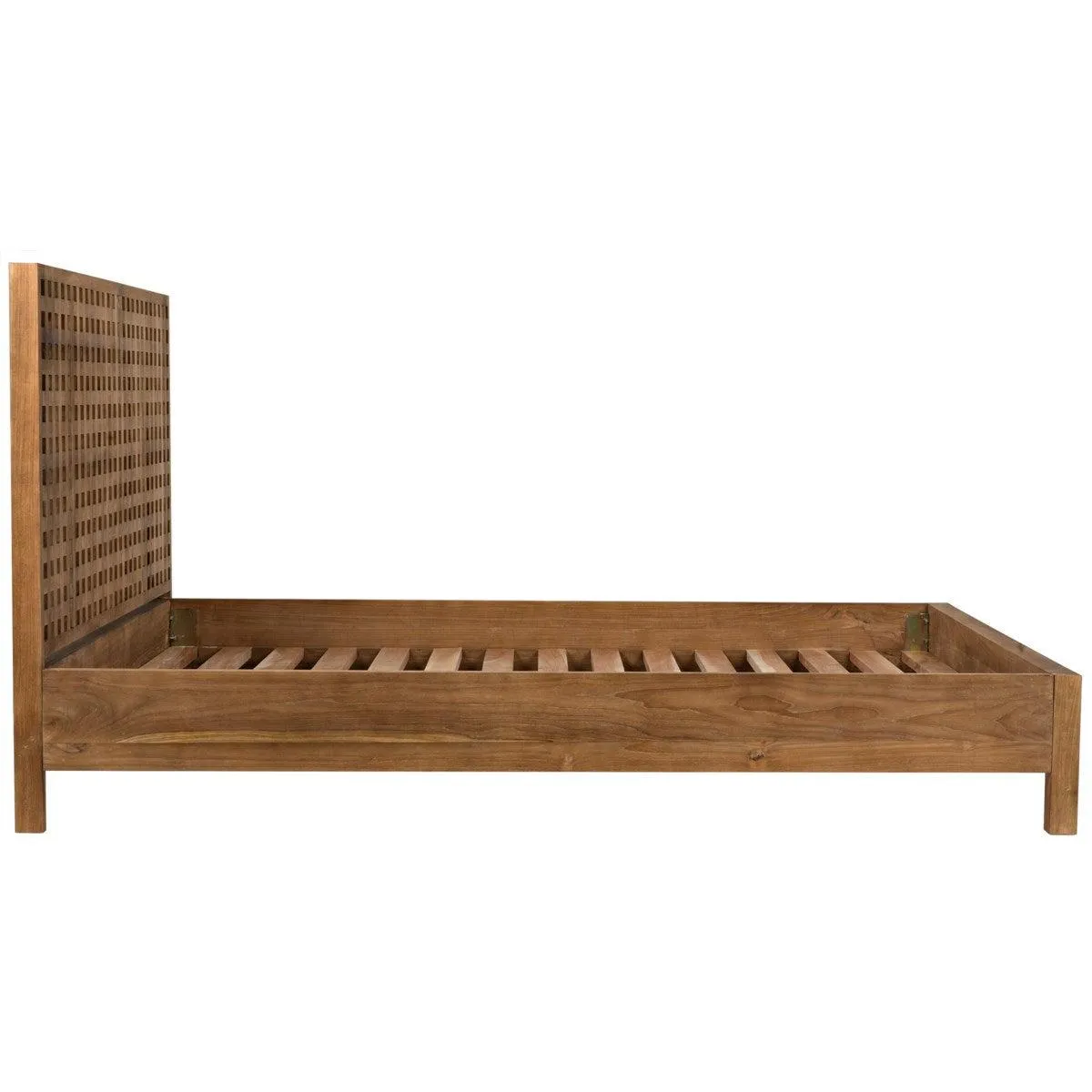 Quinnton Bed, Queen, Teak
