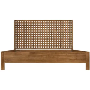 Quinnton Bed, Queen, Teak