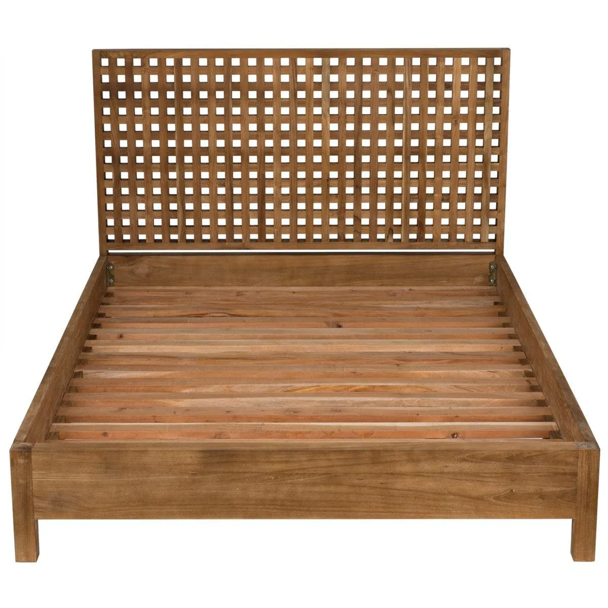 Quinnton Bed, Queen, Teak