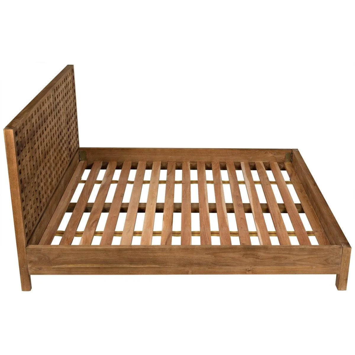 Quinnton Bed, Queen, Teak