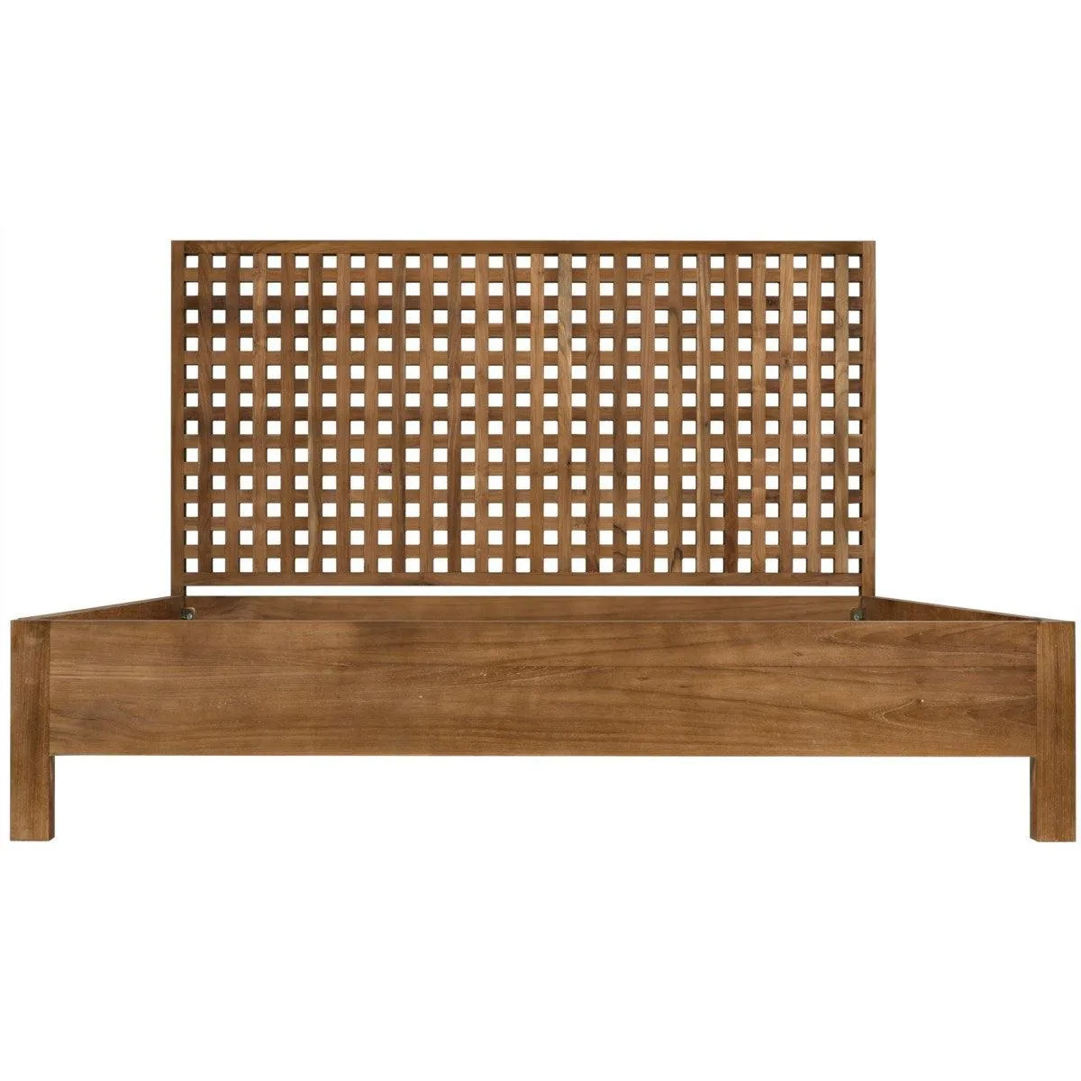 Quinnton Bed, Queen, Teak