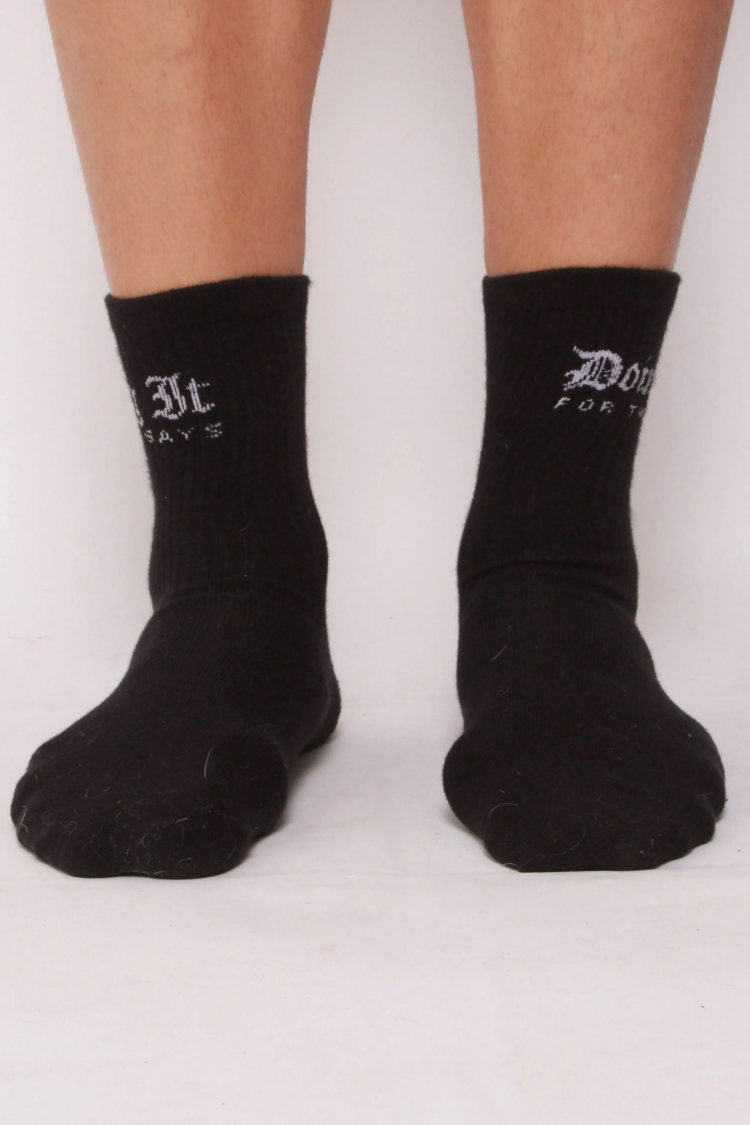"Doing It For The Gays" Socks in Black