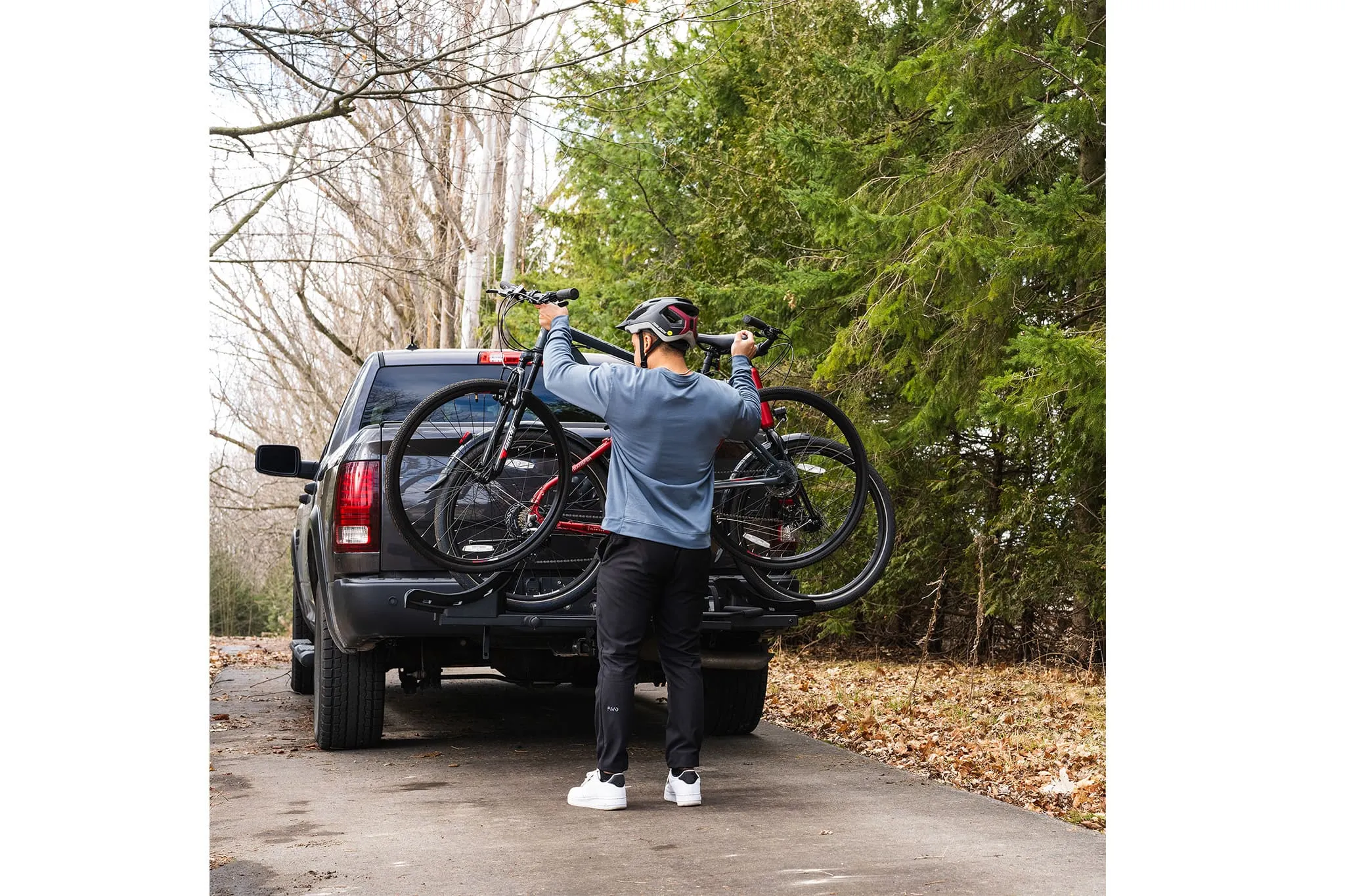 Raleigh Platform Style Hitch Mounted Bike Carrier, 2-Bikes