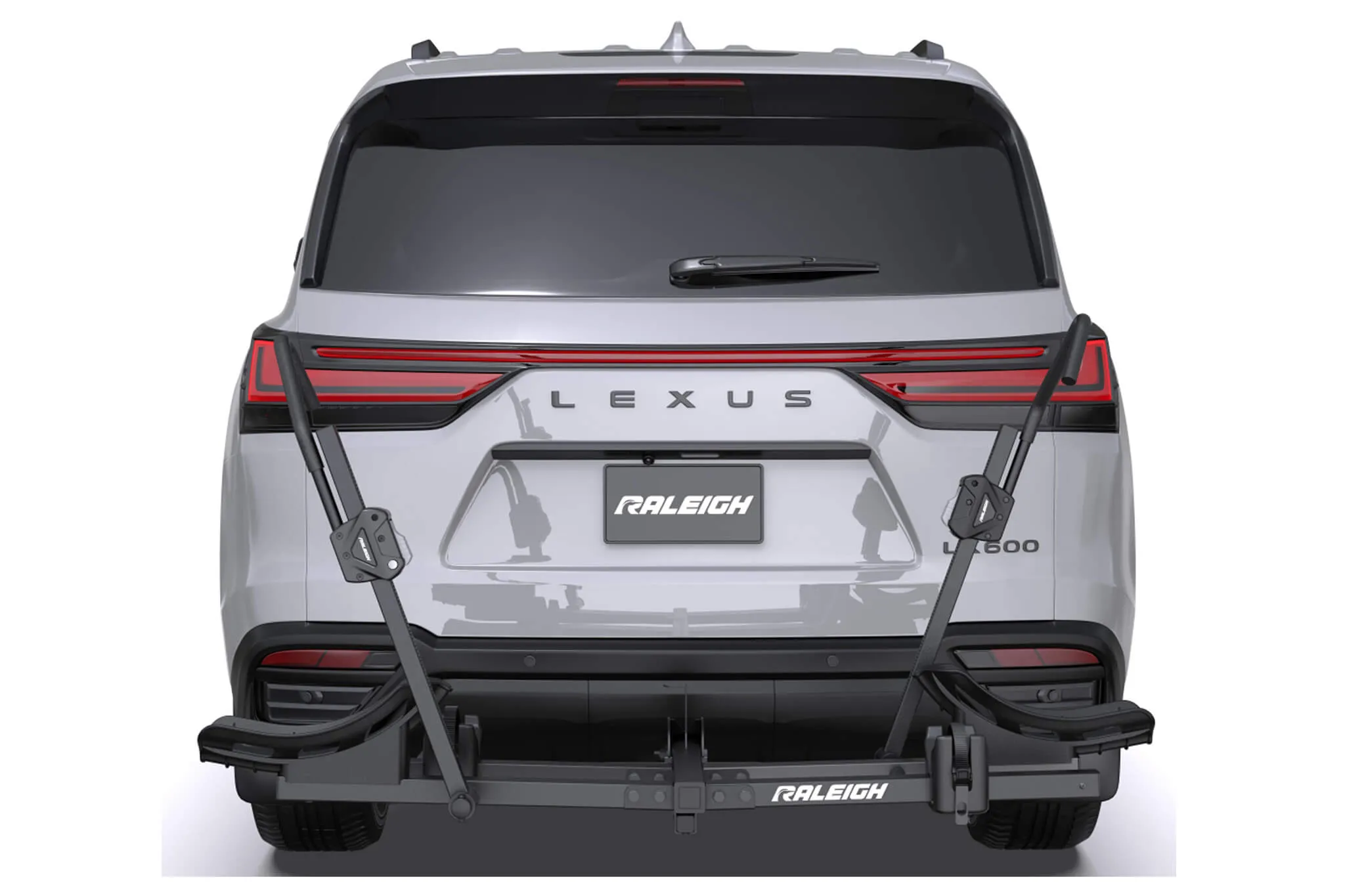 Raleigh Platform Style Hitch Mounted Bike Carrier, 2-Bikes