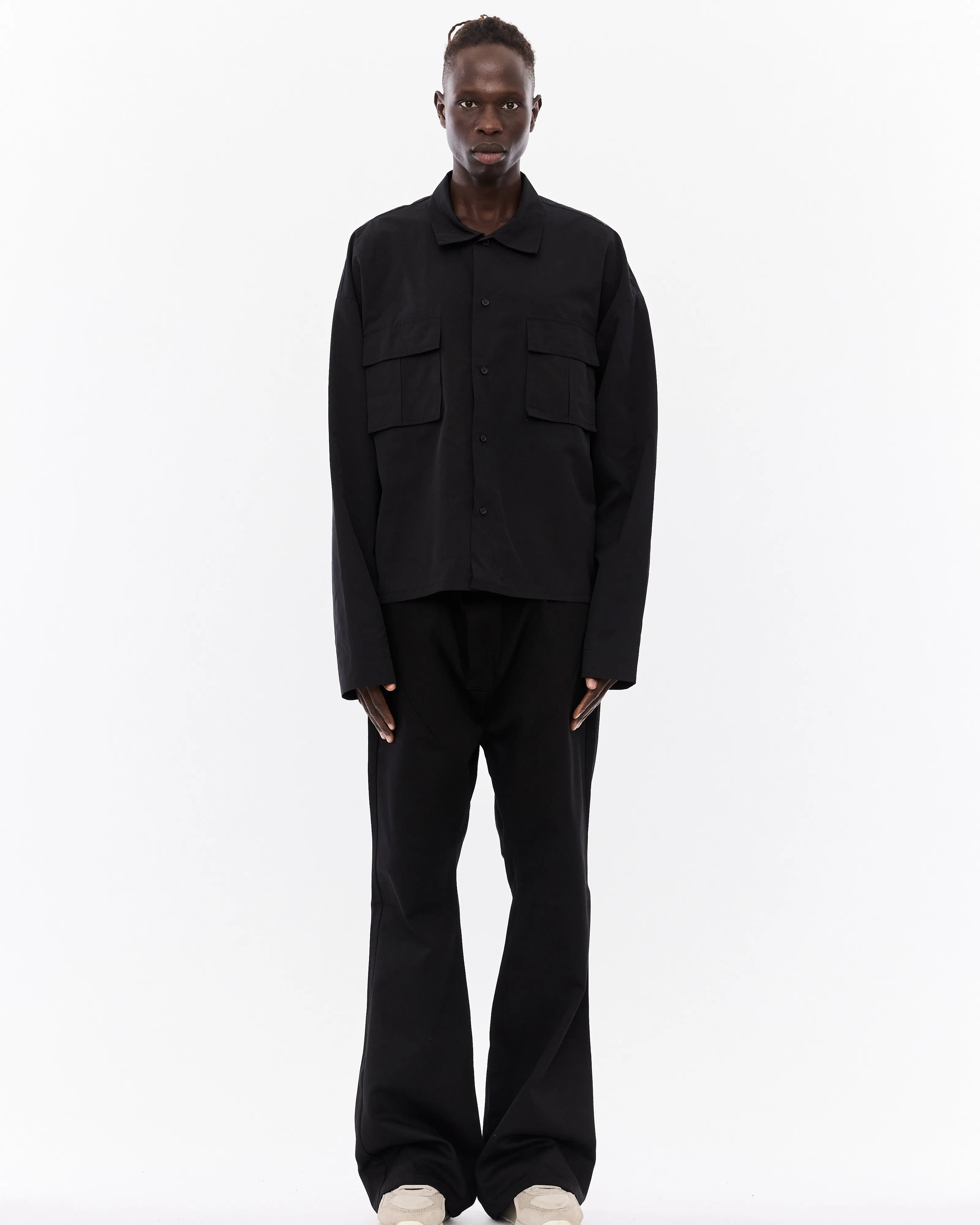 Relaxed Denim Pant, Black