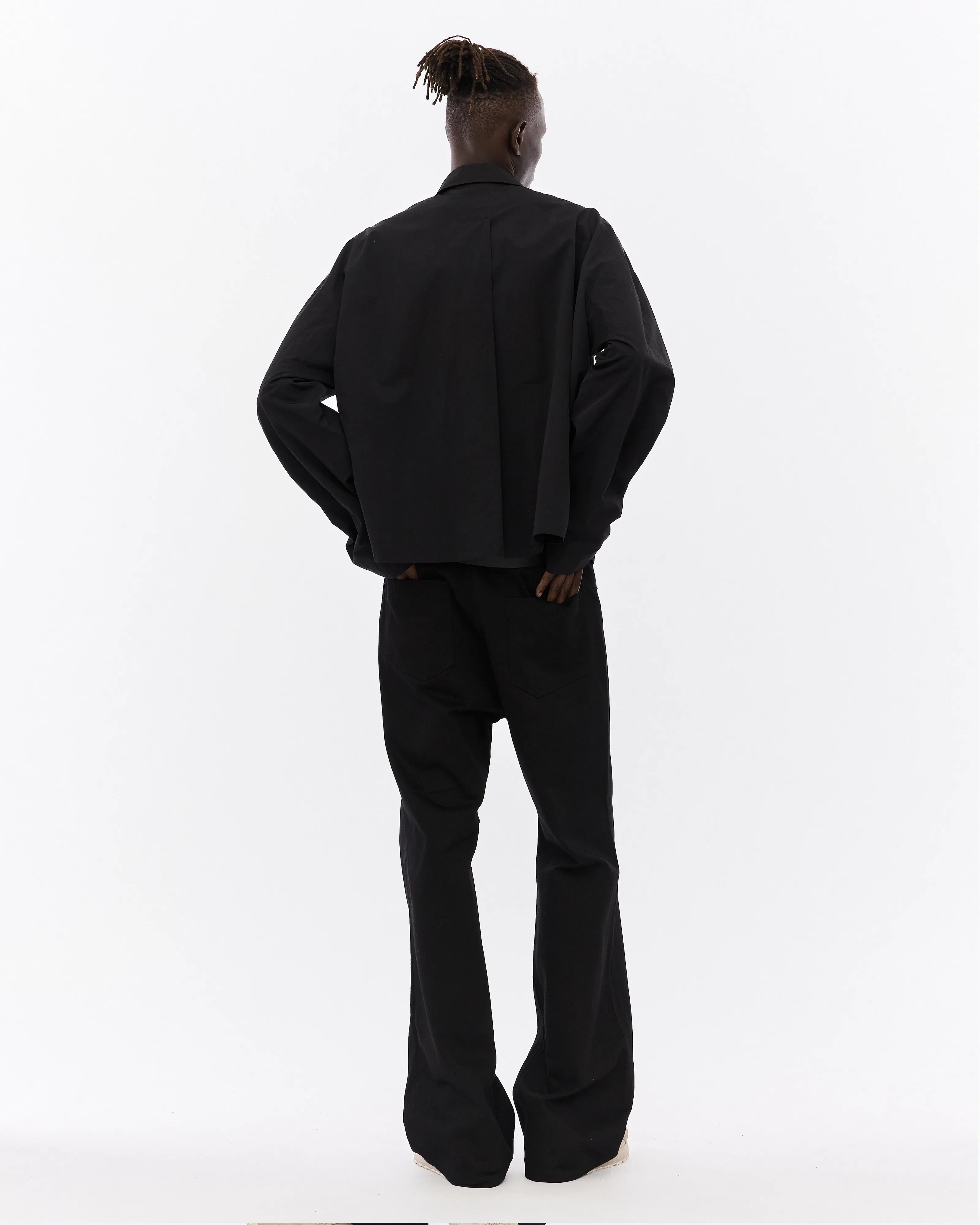 Relaxed Denim Pant, Black