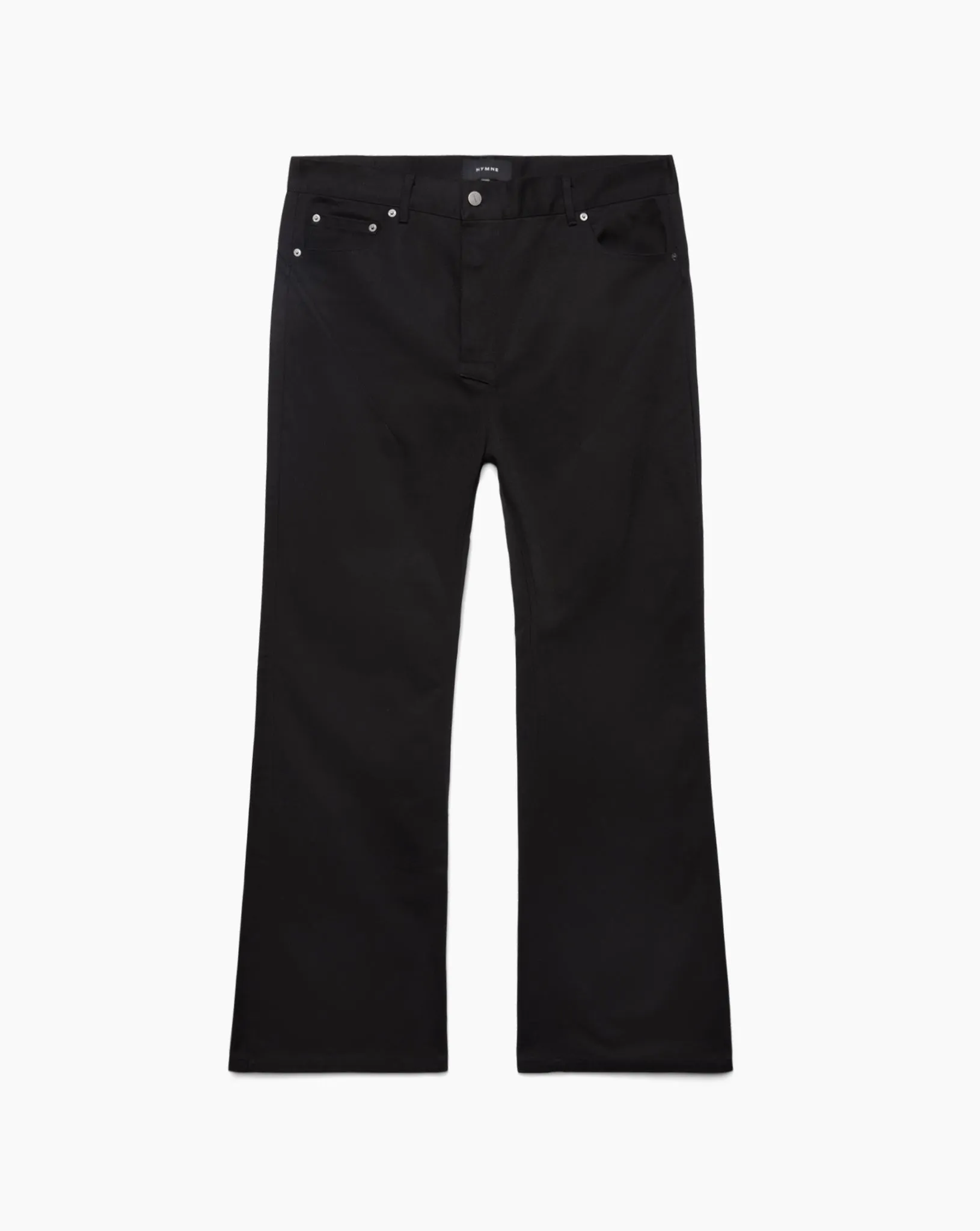 Relaxed Denim Pant, Black