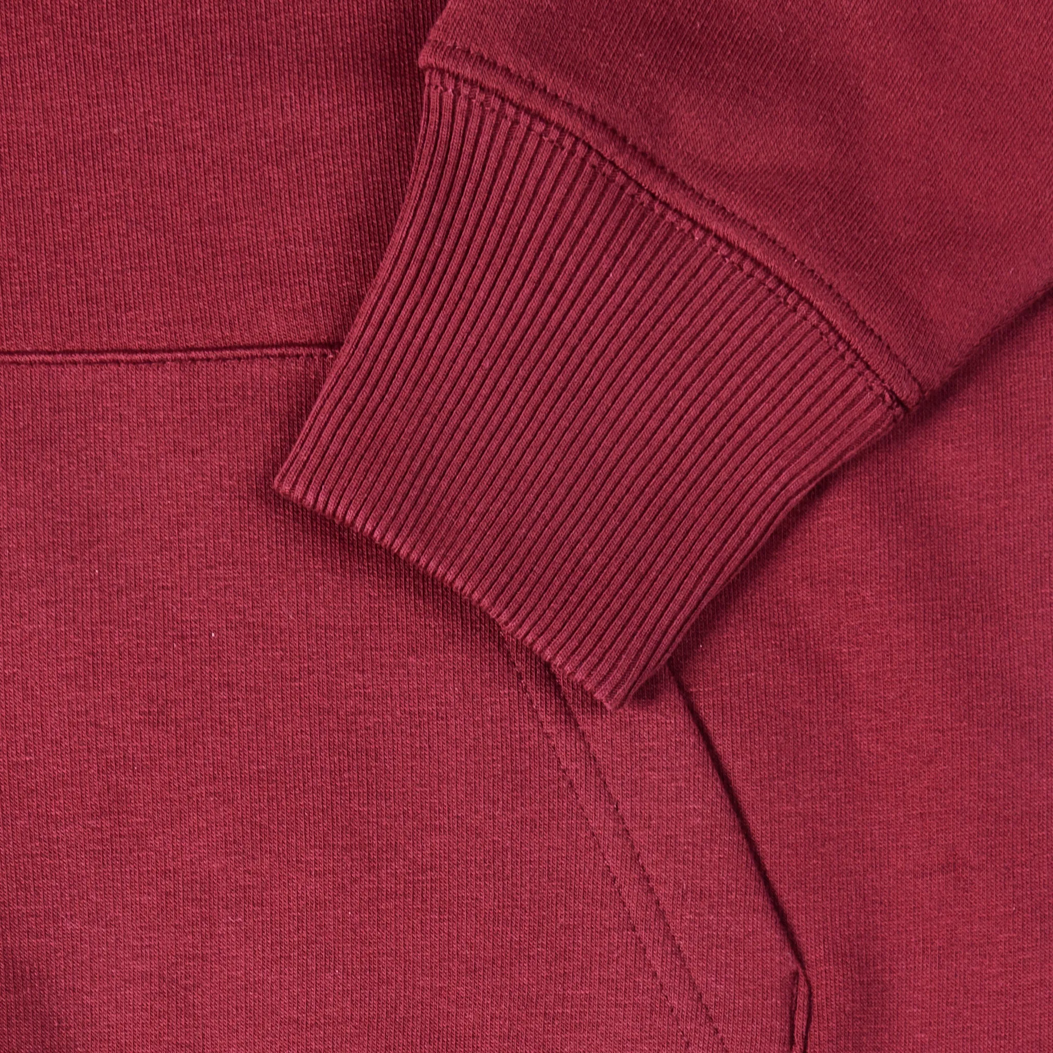 Relaxed Hoodie "Il Tucano" - Burgundy
