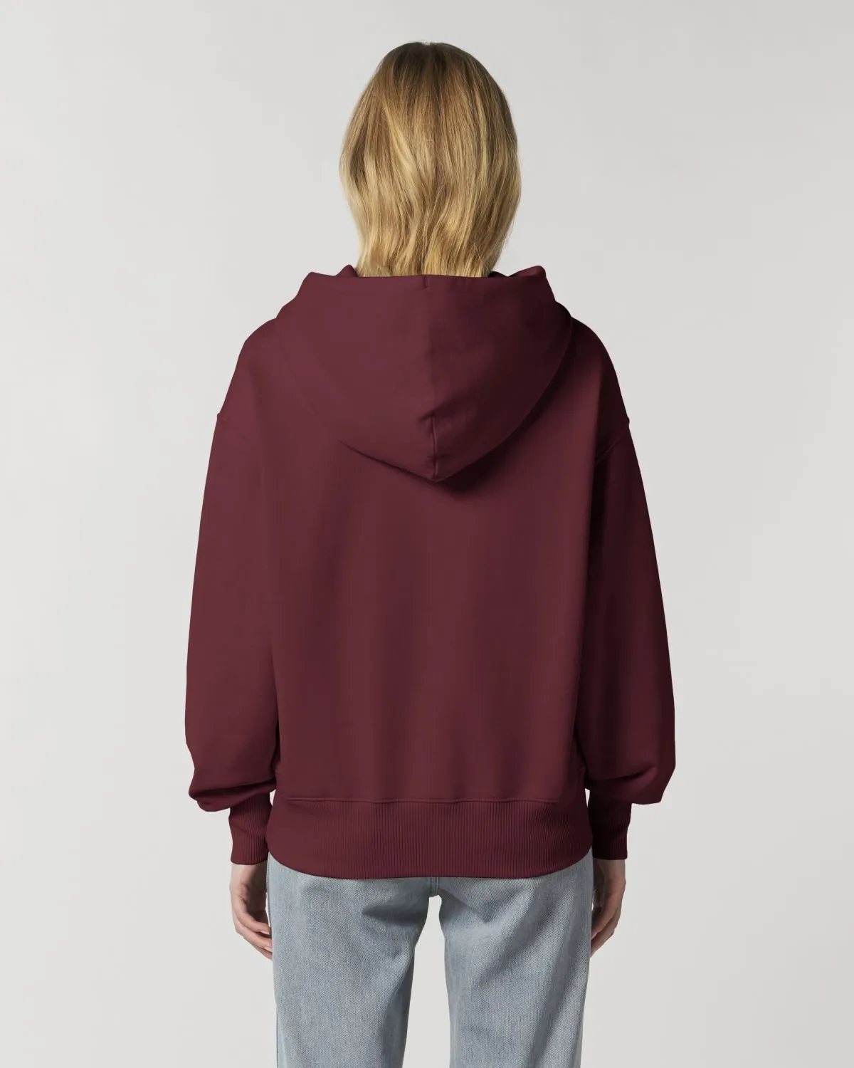 Relaxed Hoodie "Il Tucano" - Burgundy