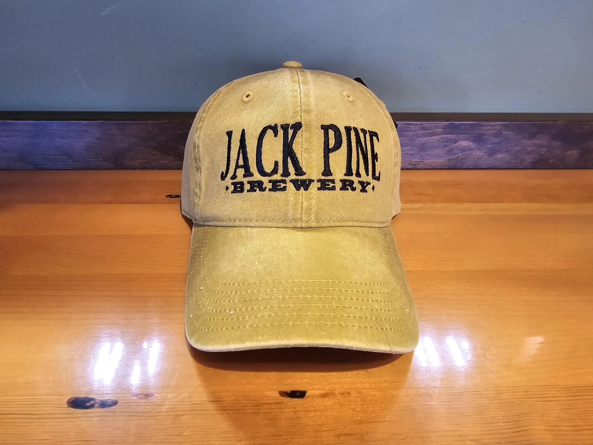 Relaxed Trucker Hat with Embroidered Text