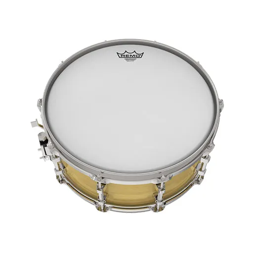 Remo BA-0814-WS Batter, White Suede, Ambassador, 14Inch
