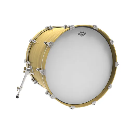Remo BA-0814-WS Batter, White Suede, Ambassador, 14Inch