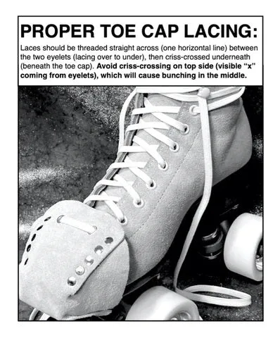 RollerStuff Toe Caps Bright Orange