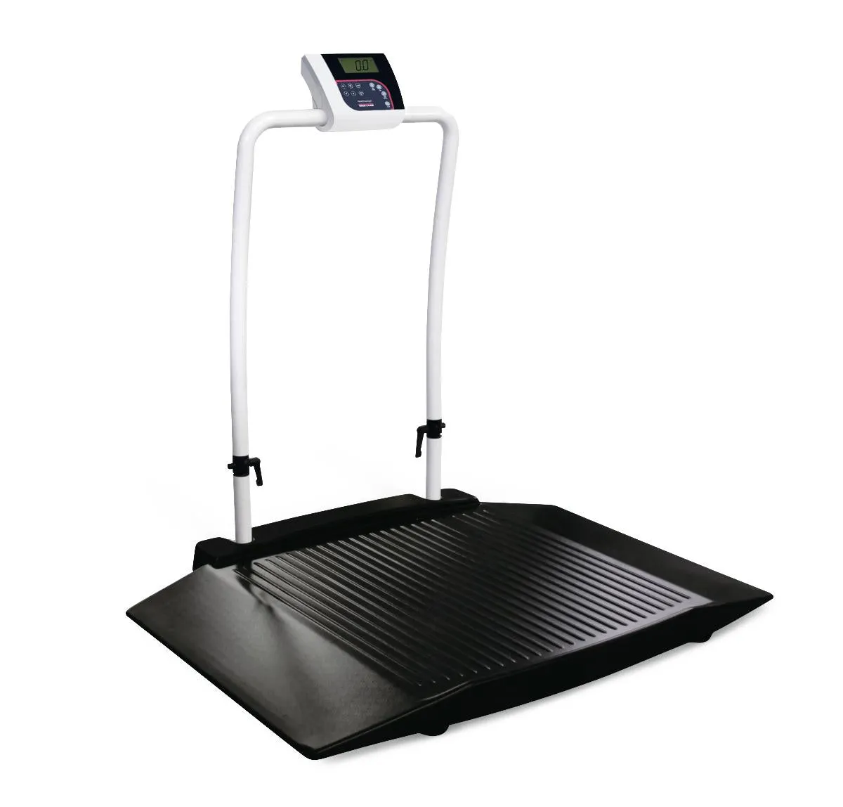 Scale Wheelchair Digital Foldable w/Ramp 2 Sides 1000LB by Rice Lake