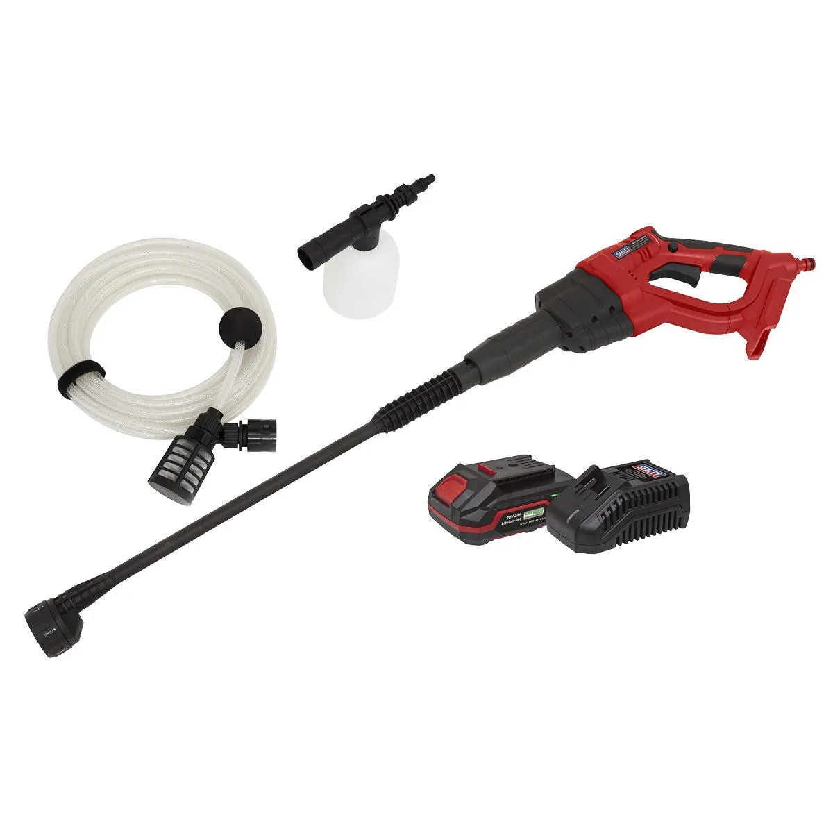 Sealey Cordless Pressure Washer 20V SV20 Series 2Ah
