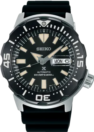 Seiko Prospex Mechanical Automatic 200M Diver 2019 Black-Dial JDM Monster SRPD27