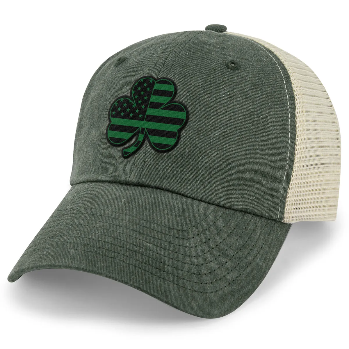 Shamrock Stars & Stripes Tonal Relaxed Trucker