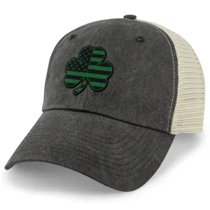 Shamrock Stars & Stripes Tonal Relaxed Trucker