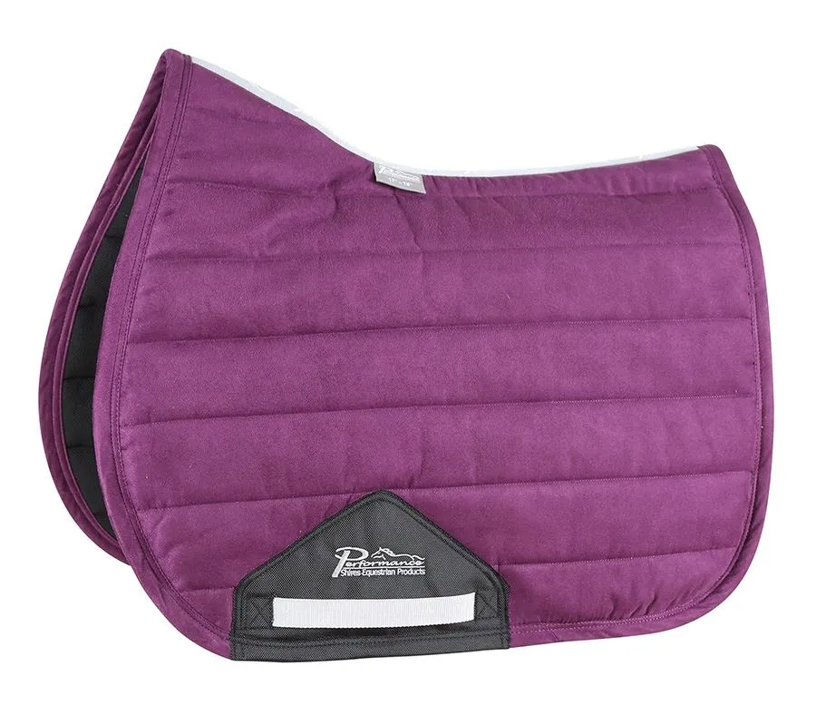 Shires Performance H/Wither Suede Comfort Pad