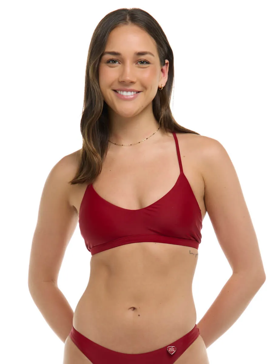 Smoothies Ruth Top in Cranberry
